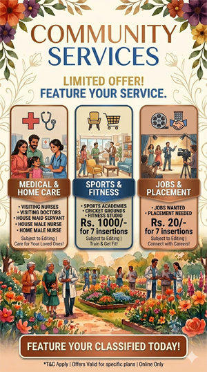 Community Services — Classifieds