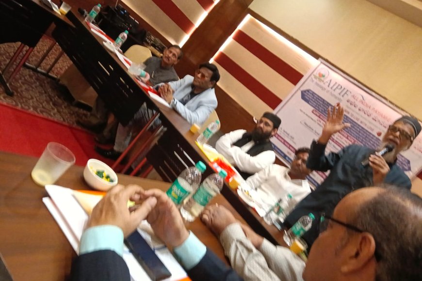 "All India Payam-E-Insaniyat Forum" holds interactive session with intellectuals. 