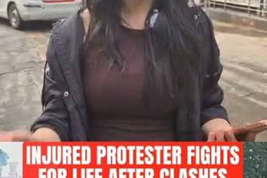 Woman hurt in police action during CJP march battles for life on ventilator
