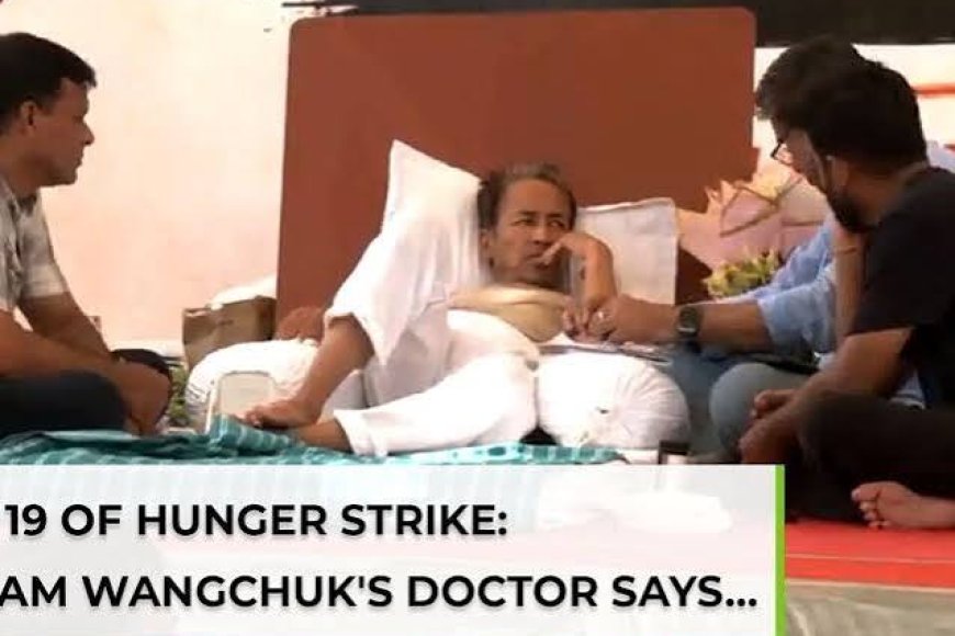 Sonam Wangchuk Removed From Protest Site, Taken To Hospital On Day 21 Of Hunger Strike
