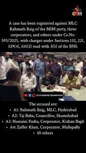 BJP seeks probe into sexual assault charges against Rahmath Baig