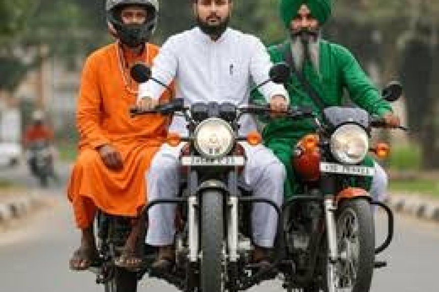 Turbans, bags ride two-wheelers for AI cameras in Uttarakhand