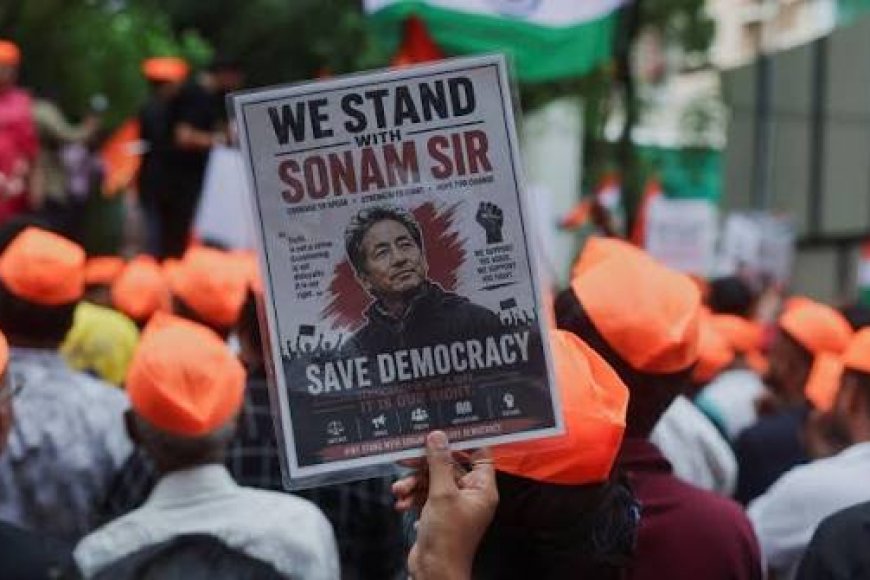 Protests in New York, San Jose in support of Wangchuk