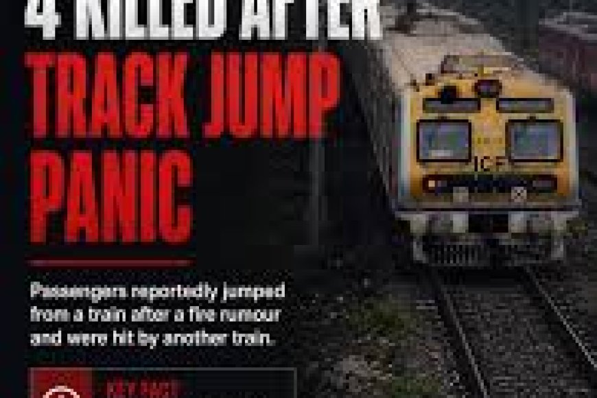 MP: Four jump off train amid fire rumour, crushed to death 