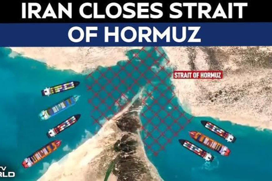 Iran Shuts Hormuz, Attacks Ship Over "Unauthorised Route", US Begins New Strikes