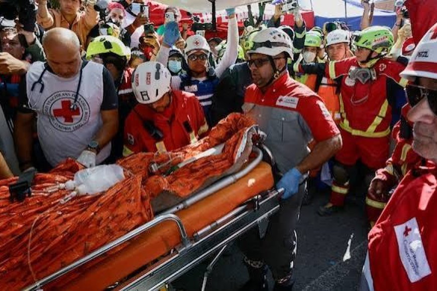 How Venezuelan Man, Trapped Under Rubble For 8 Days After Earthquake, Was Rescued