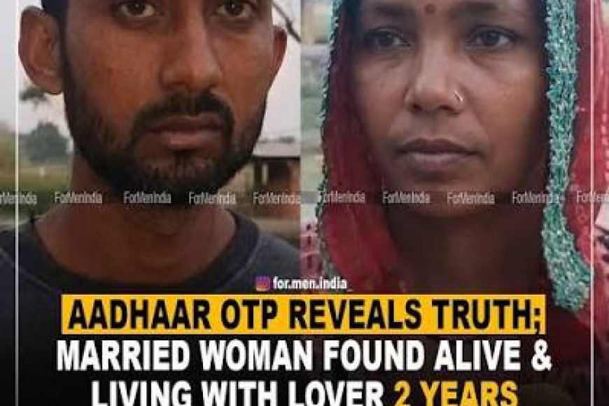 Missing for a month, married woman found living with lover