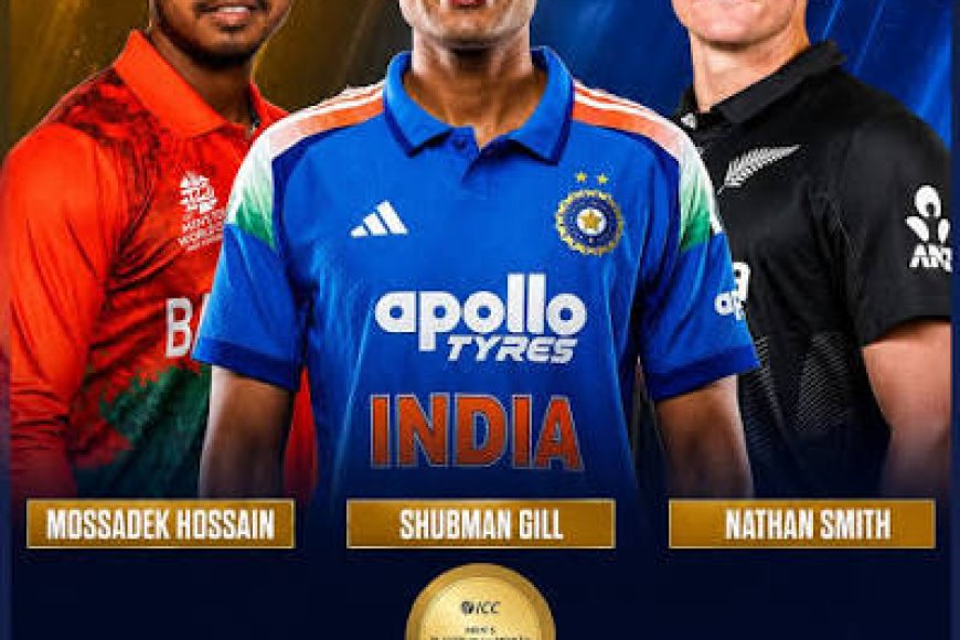 Nathan Smith clinches ICC Men's Player of the Month award for June 2026 