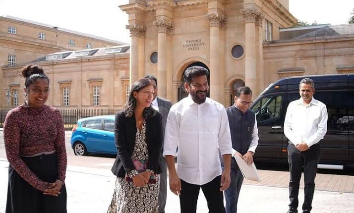 CM Revanth Reddy invites Oxford University to Telangana