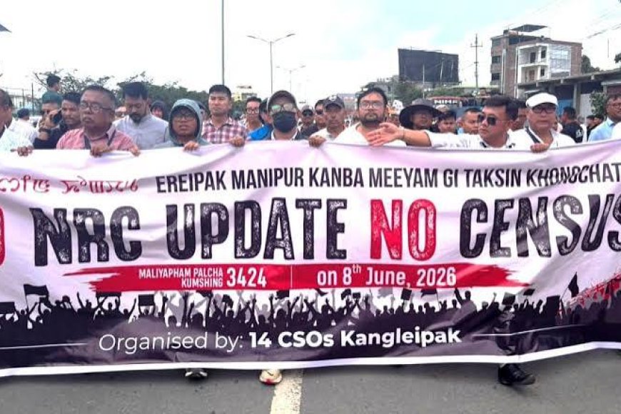 Manipur Civil Society Groups Rush To Delhi, Seek NRC Before Census To Identify Illegal Immigrants