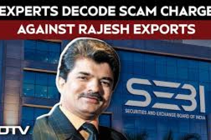 9 Major Charges In Sebi's Rajesh Exports Order