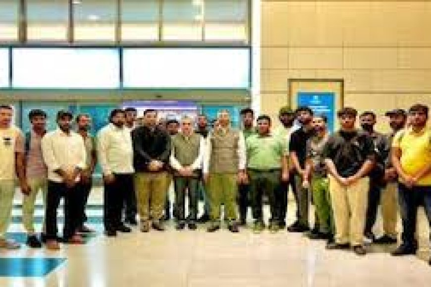 ‘All 20 Indian crew members of MT Jalveer safely return home’