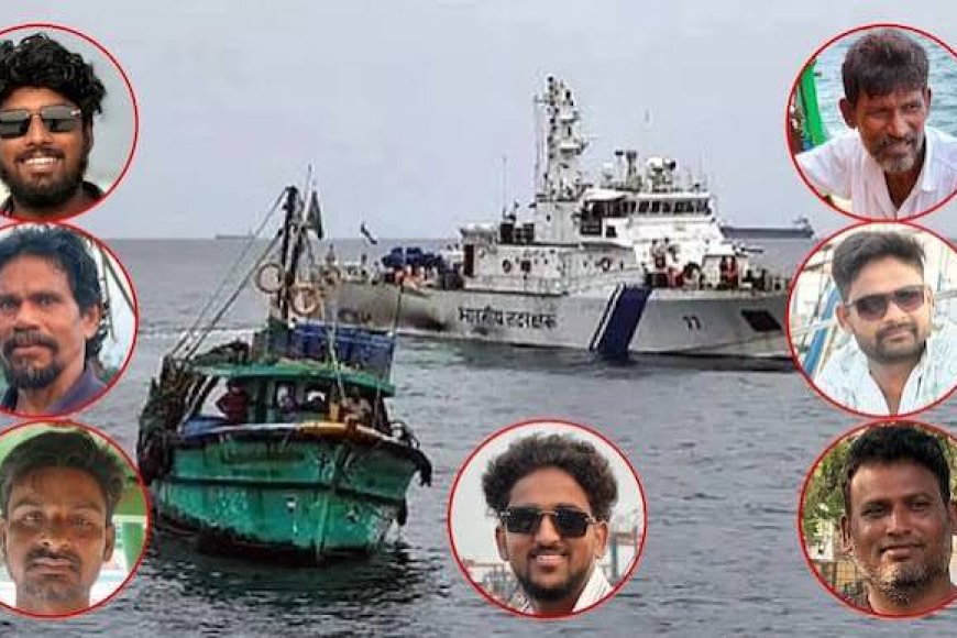 Six fishermen missing off Andhra coast after boat caprizes, one rescued