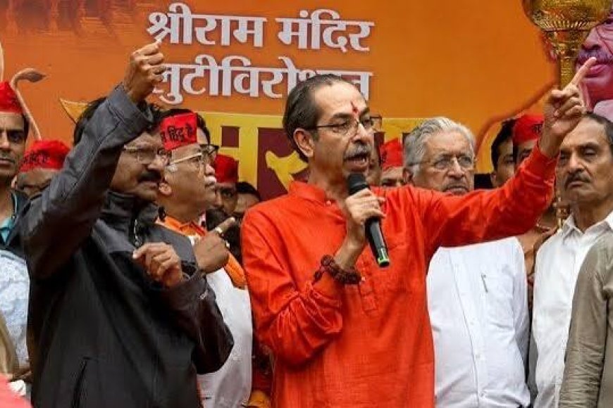 Ram Temple donations row: BJP 'betrayed' Hindus, played with their emotions, says Uddhav