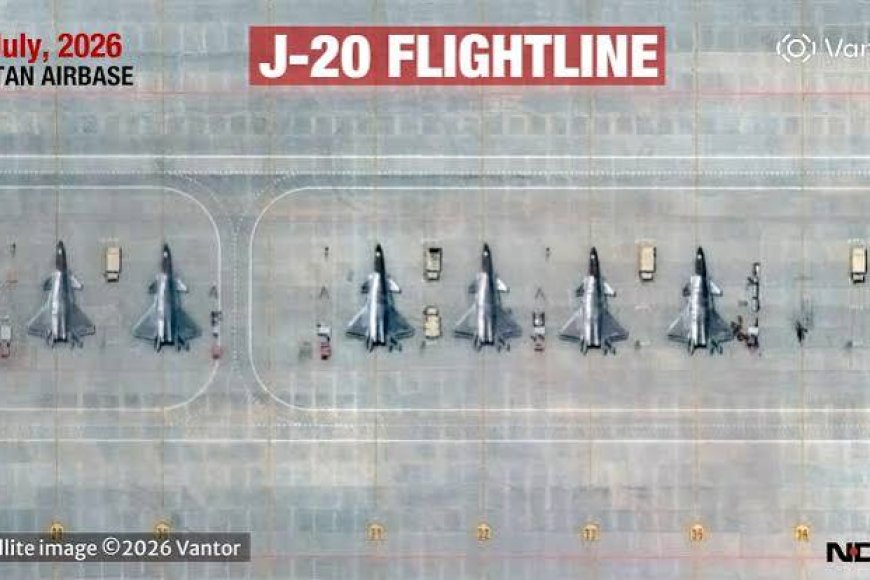 Satellites Show At Least 11 Chinese Stealth Jets Facing India. New Delhi's Answer Is Years Away
