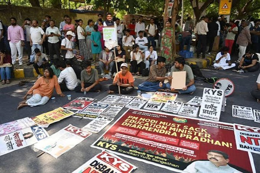 UGC-NET paper leak row: Congress demands Pradhan's resignation, seeks disbanding of NTA