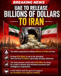 UAE seeks to placate Iran, releases $3 billion assets, 2 tonnes gold and 15 planes