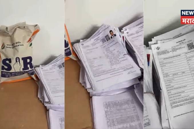 Tension in Navi Mumbai as BJP, Uddhav Sena workers clash over SIR forms