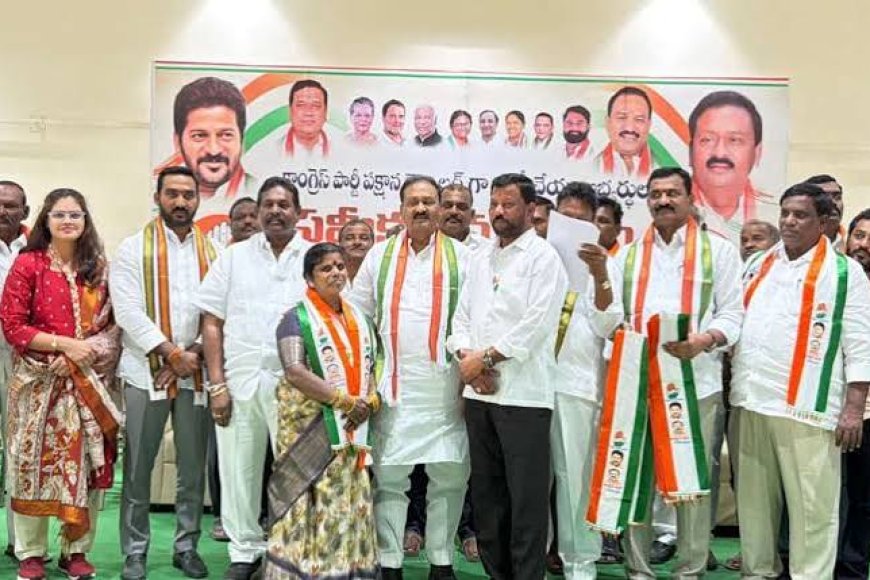 Congress' Kamareddy leaders agree to bury the hatchet