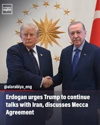 Turkey's Erdogan Urges Trump To Pursue Talks With Iran, Offers Support
