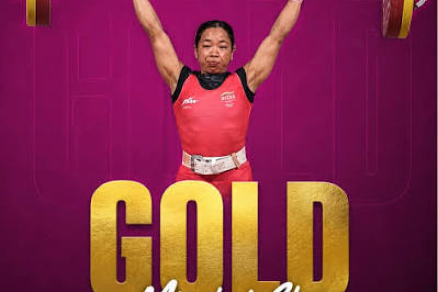 Historic! Mirabai Chanu wins third straight CWG gold
