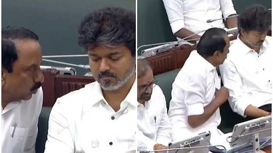 CM Vijay breaks TN assembly tradition, moves to ministers' row
