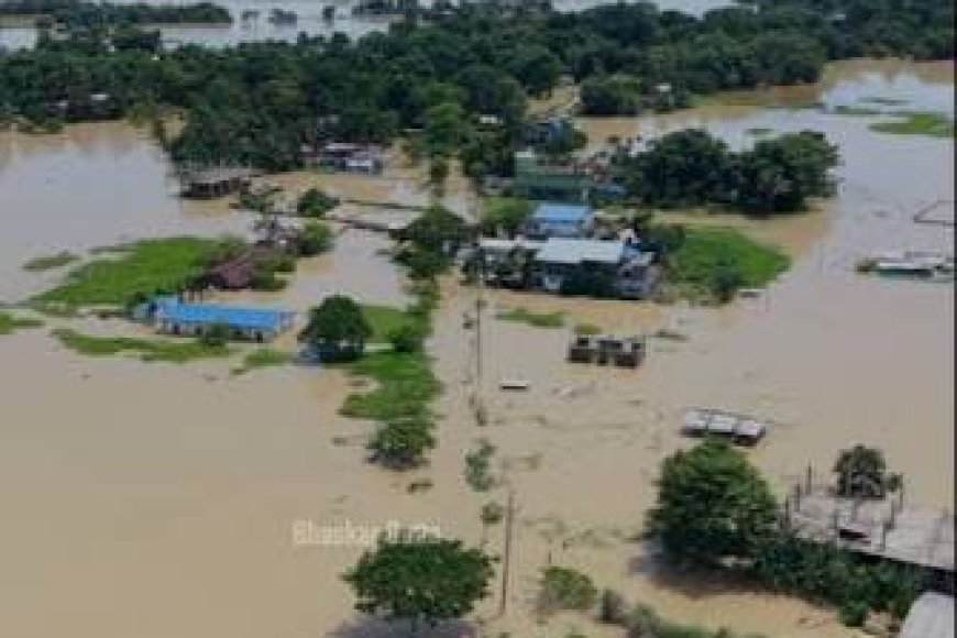 Assam's Sivasagar Reels Under Flood Fury