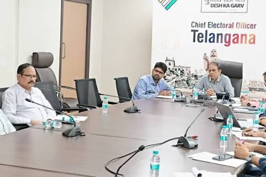 Telangana gears up for SIR as CEO reviews poll roll preparations,