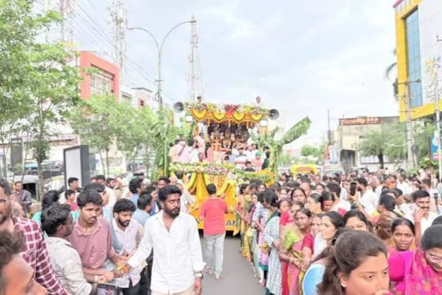 Grand Jagannath Rath Yatra Held in Warangal Amid Fervour
