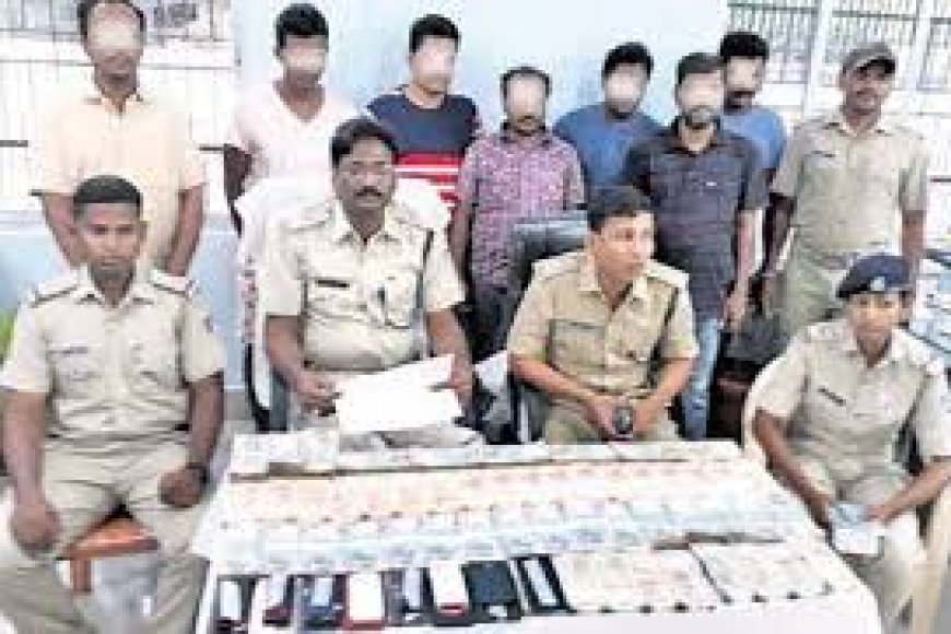 Odisha Police Smash Gambling Ring Near Chhattisgarh Border