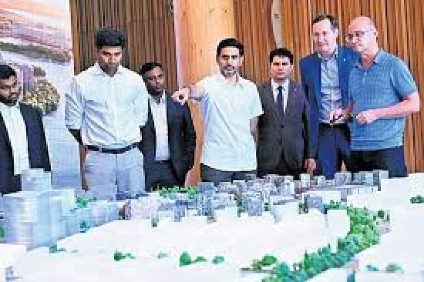 Despite Ukraine drone strikes, Lokesh attends St. Petersburg SPIEF