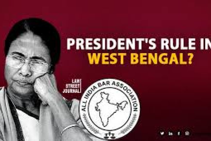 Impose President's Rule  in West Bengal for unfair elections, pulling down thousands  of Houses illegally, lawlessness
