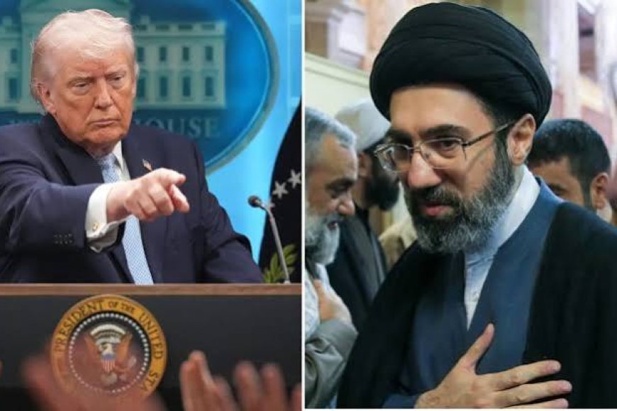 'Desperate' Trump Used All Kinds Of Leverage For Iran Deal: Mojtaba Khamenei