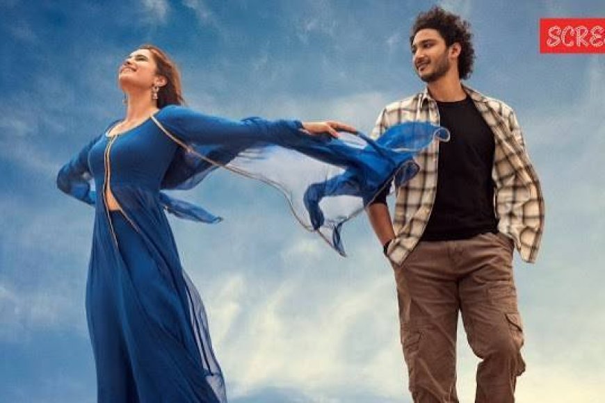 Srinivasa Mangapuram Movie Review: Jai Krishna Ghattamaneni and Rasha Tadani in stills from the film