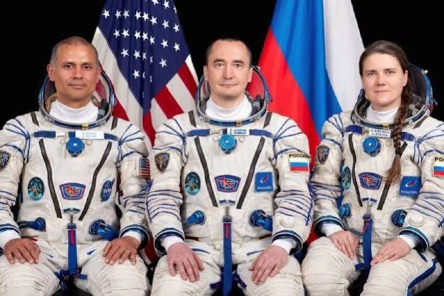 NASA's Anil Menon, 2 Russians lift off on 8-month ISS mission