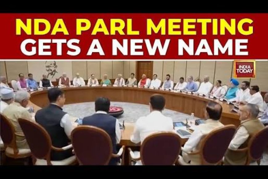 NDA parliamentary party meetings get new name: Mangal Milan