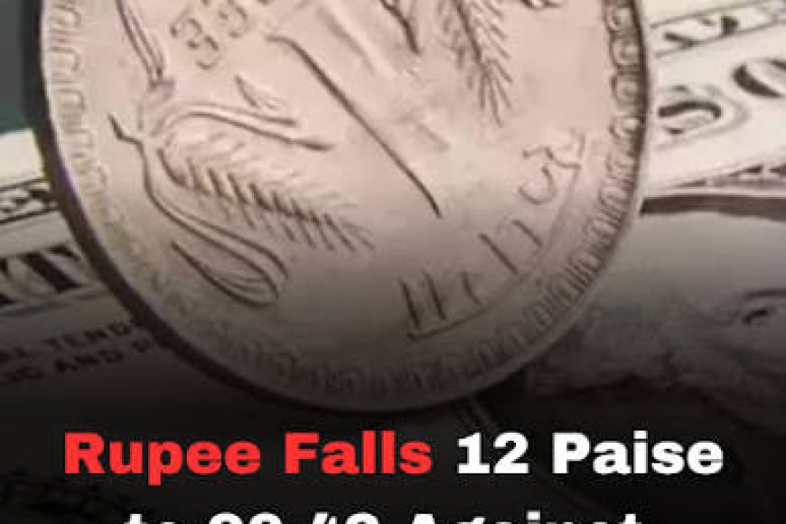 Rupee falls 12 paise to 96.42 against US dollar in early trade