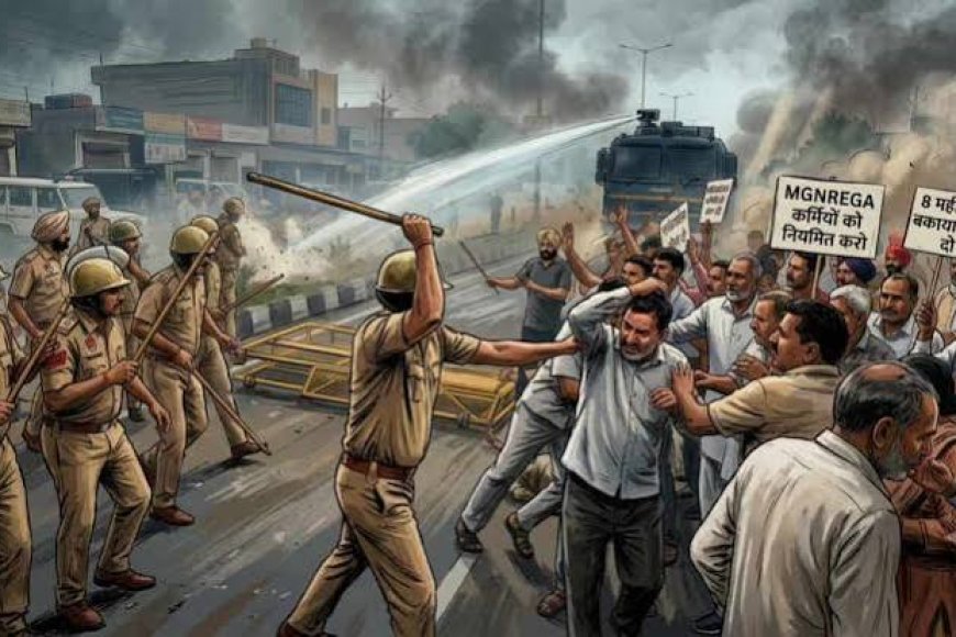 Cops resort to teargas, lathi-charge as CJP protesters head to Parl.