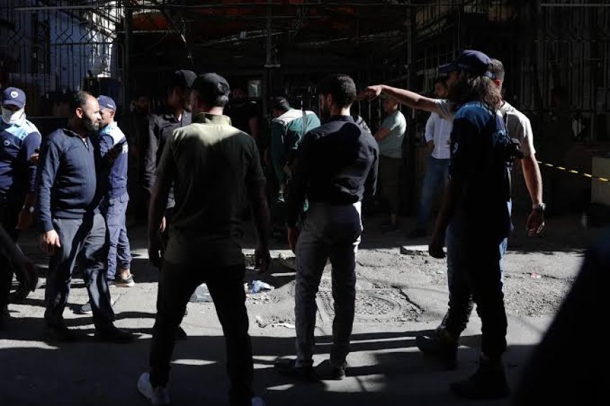 Six killed, 22 injured in bomb blast at cafe in central Damascus