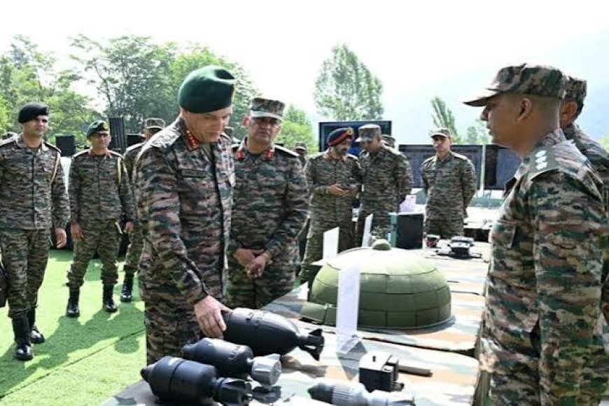 Army Chief Reviews LoC Security During J&K Visit