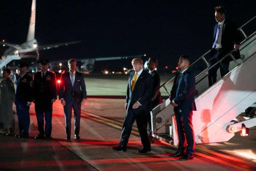 US launches strikes on Iranian targets after Trump's 'Will hit them very hard' warning