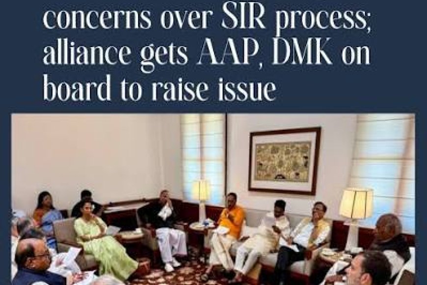 BJP, JD(S) raise objections over SIR process 