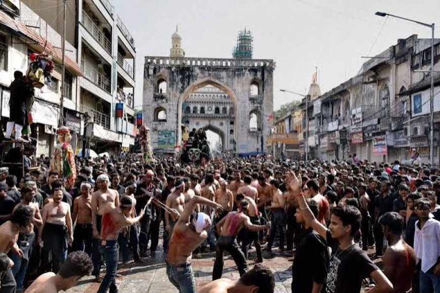 Muharram: Bibi-ka-Alam procession attracts thousands in Hyderabad