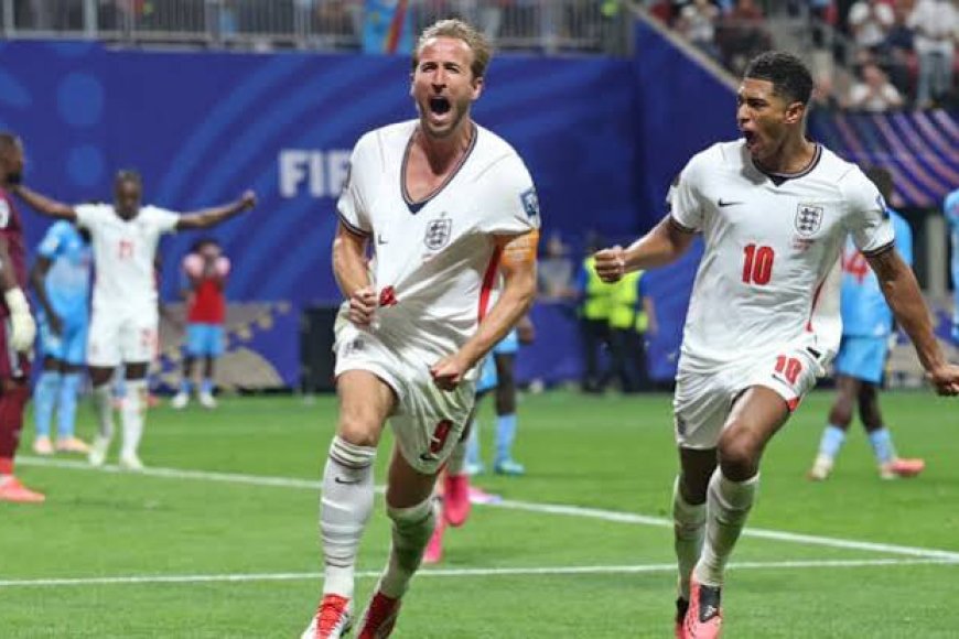 Harry Kane double strike fires England into last 16