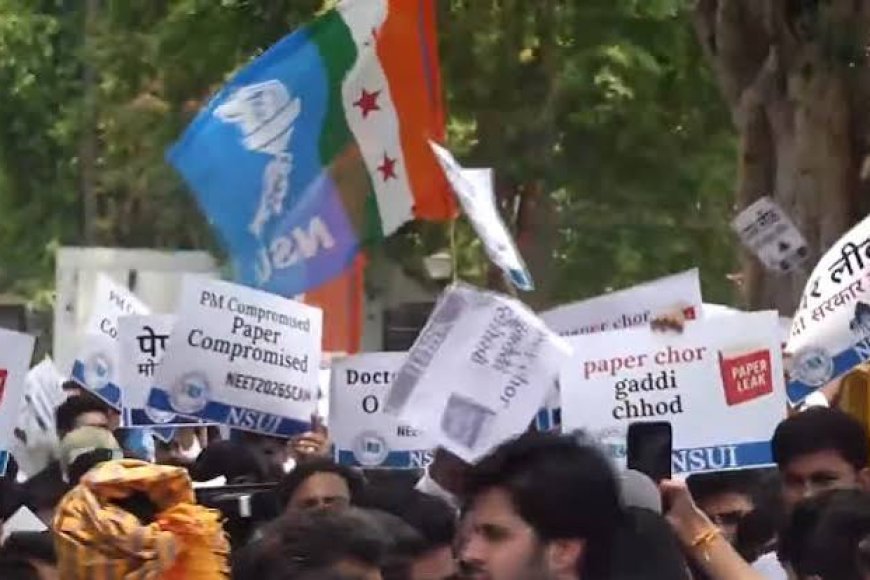 Agreed to NEET debate, Rahul 'backtracked': Govt amid Cong protest