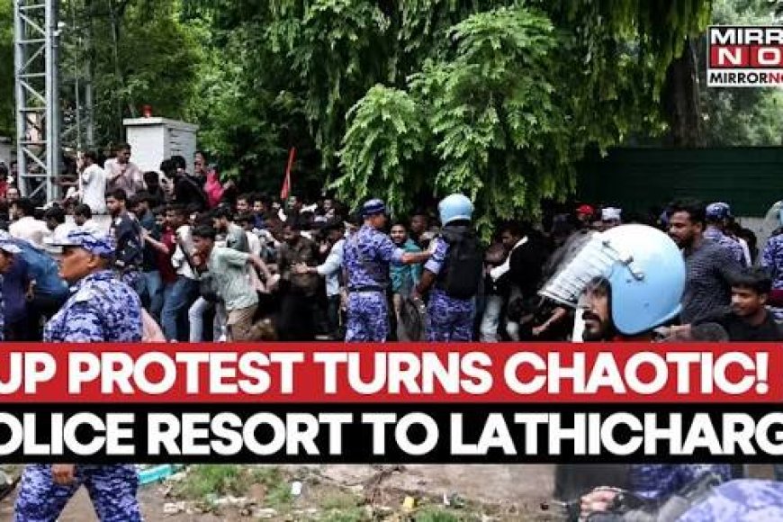'Teargas, lathi-charge, clashes': CJP protest turns chaotic in Delhi