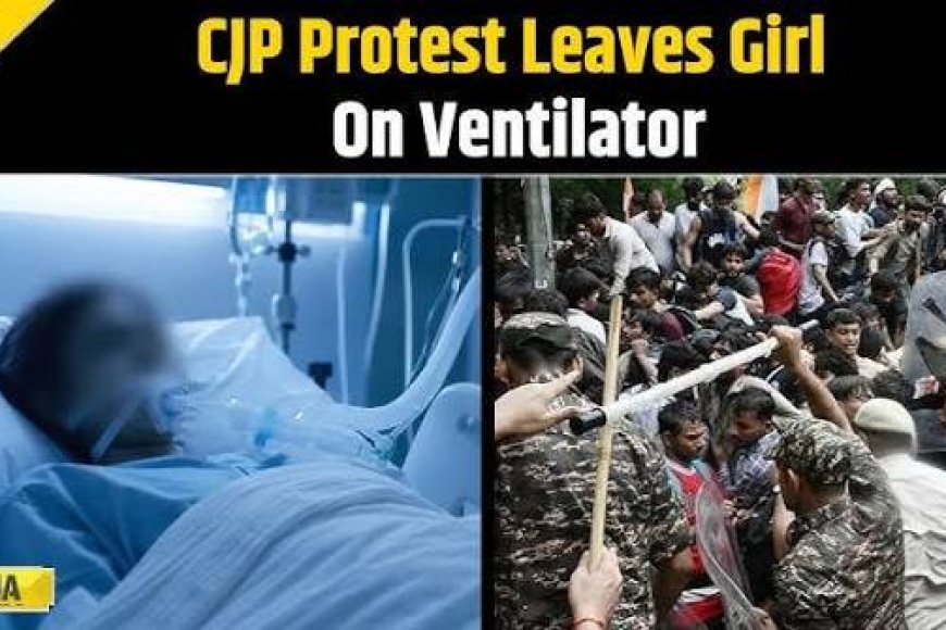 Woman hurt in police action during CJP march battles for life on ventilator