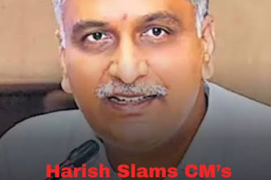 Operate pumps or face ryots’ wrath: BRS leader Harish Rao