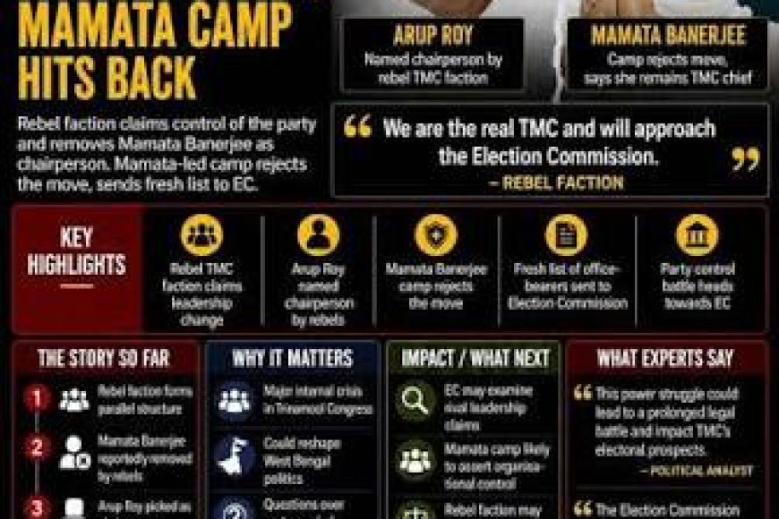 Now rebel TMC camp approaches EC, stakes claim over party