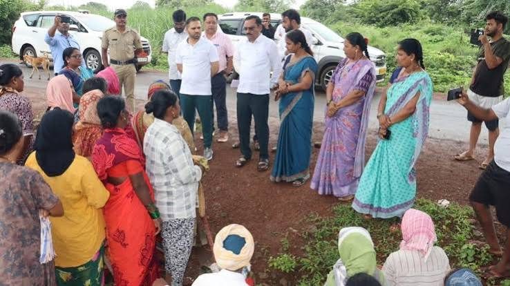 Karnataka team inspects VB-G-RAM-G works in Gummagatta